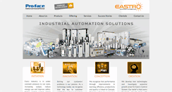 Desktop Screenshot of eastrocontrol.com